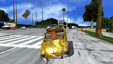 Crazy Taxi 2 in-game screen image #1 