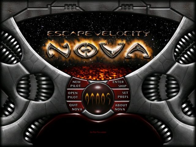 Escape Velocity Nova  title screen image #1 