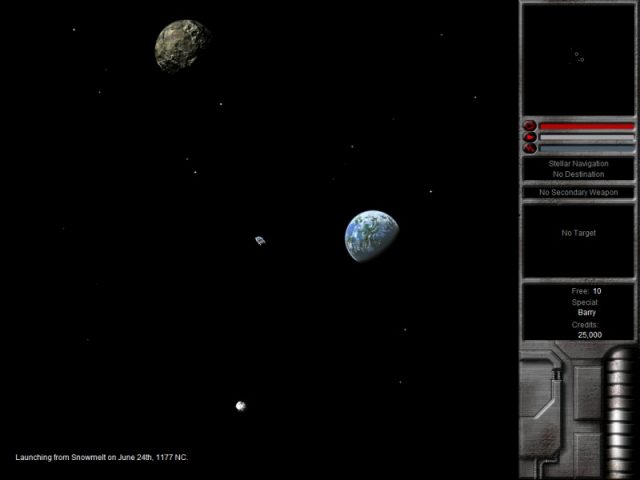 Escape Velocity Nova  in-game screen image #1 The very beginning