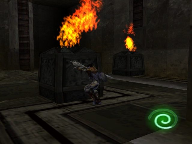 Legacy of Kain: Soul Reaver in-game screen image #2 Physical puzzles, usually less straightforward than this.