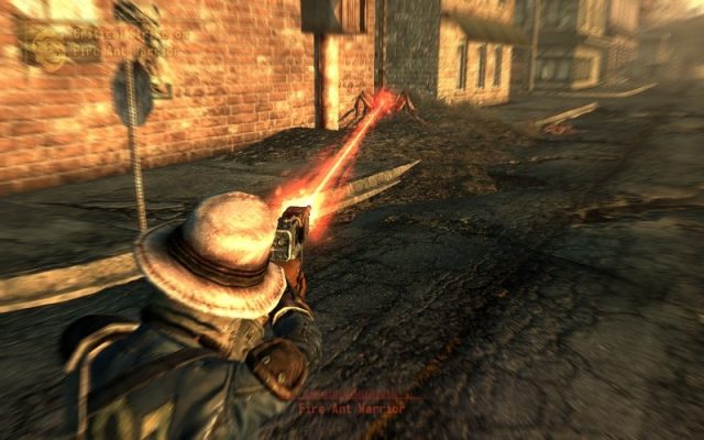 Fallout 3  in-game screen image #1 VATS "cinematic" attack sequence