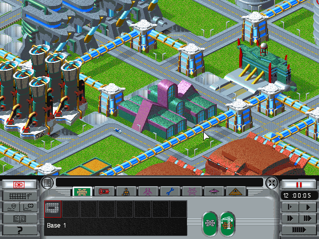 X-COM: Apocalypse  in-game screen image #5 Cityscape