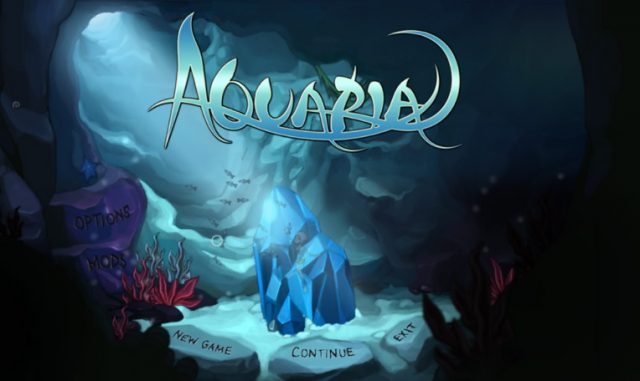 Aquaria title screen image #1 