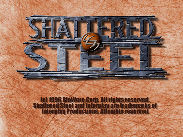 Shattered Steel title screen image #1 