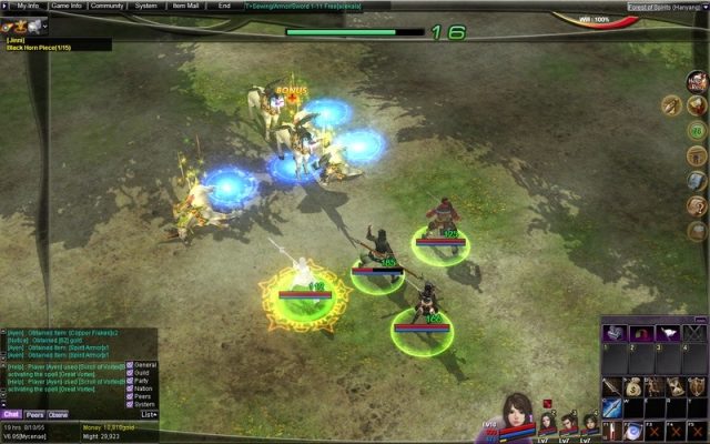 Atlantica Online  in-game screen image #1 Combat