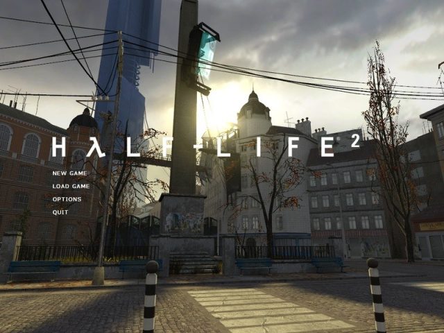 Half-Life 2  title screen image #1 
