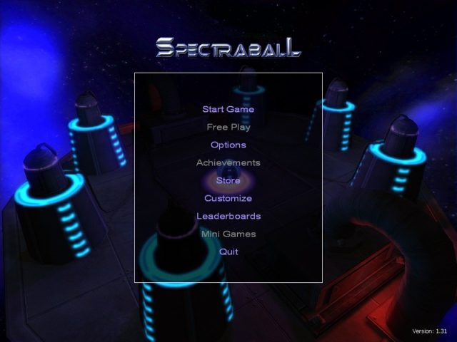 Spectraball title screen image #2 