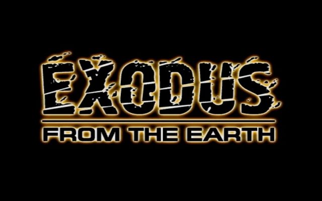 Exodus from the Earth  title screen image #1 