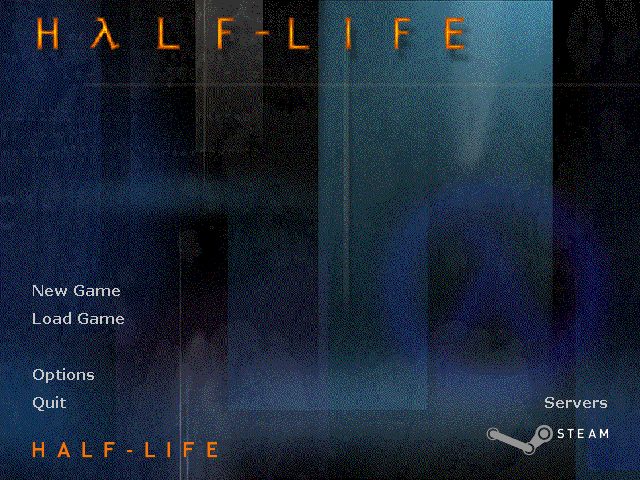 Half-Life: Blue Shift  title screen image #1 