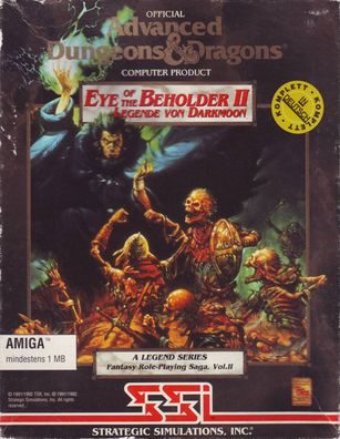 Eye of the Beholder II: The Legend of Darkmoon  package image #1 