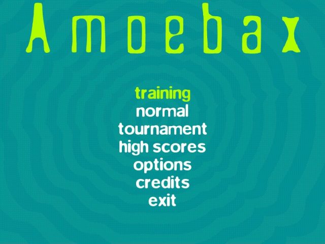 Amoebax title screen image #1 