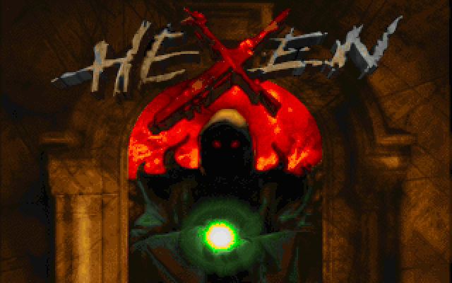 Hexen  title screen image #1 