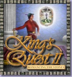 King's Quest II: Romancing the Stones  package image #1 Front Cover