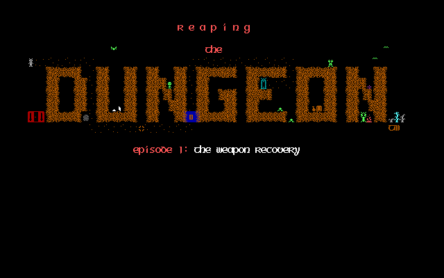 Reaping the Dungeon  title screen image #2 