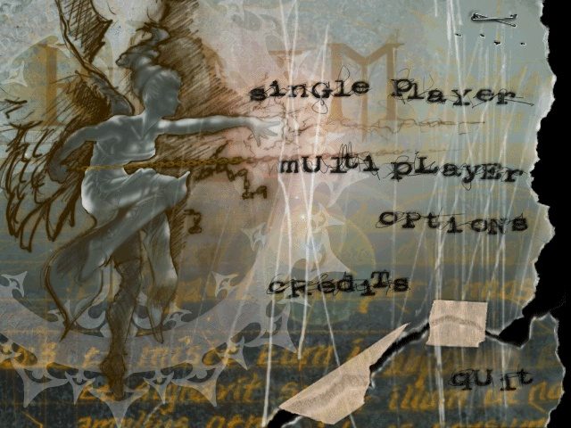 Requiem: Avenging Angel title screen image #1 Main menu