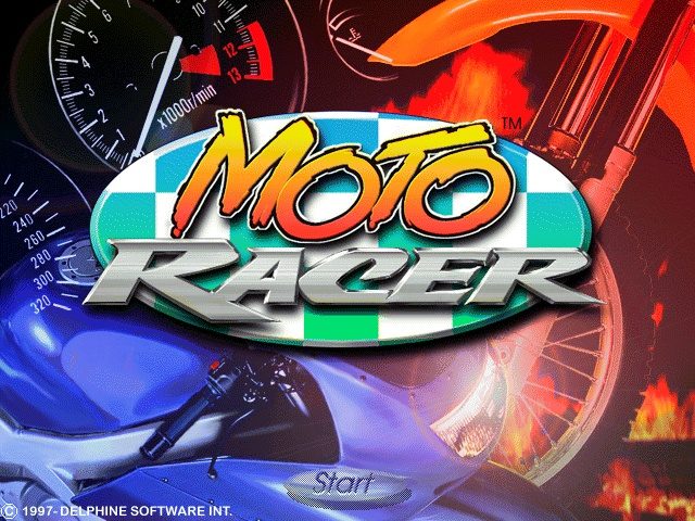 Moto Racer title screen image #1 