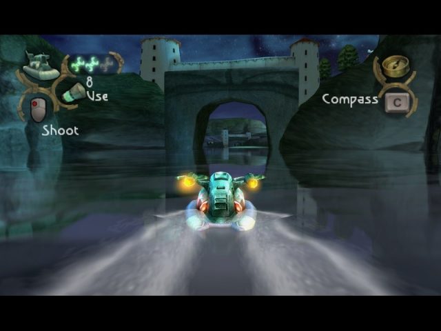 Beyond Good & Evil in-game screen image #4 Driving around