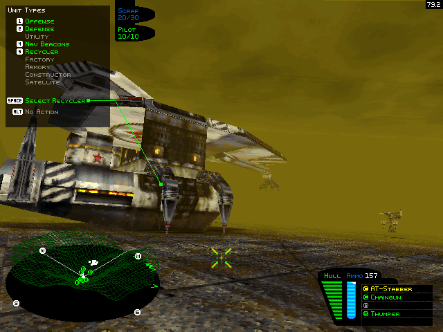 Battlezone in-game screen image #1 