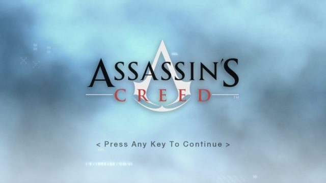 Assassin's Creed  title screen image #1 