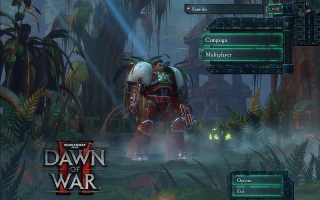 Dawn of War II  title screen image #1 Main menu