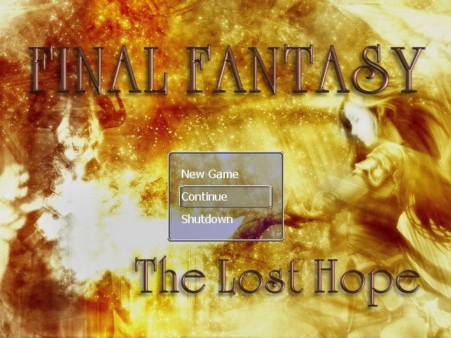 Final Fantasy - The Lost Hope title screen image #1 