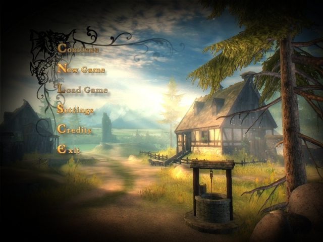 Drakensang  title screen image #1 Main menu