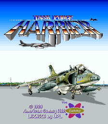 Task Force Harrier title screen image #1 