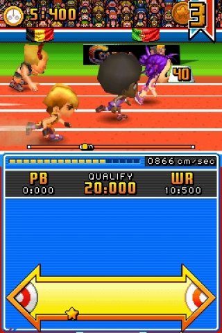 New International Track & Field in-game screen image #1 