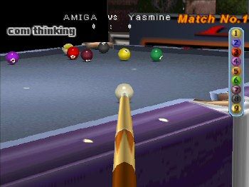 American Pool in-game screen image #2 