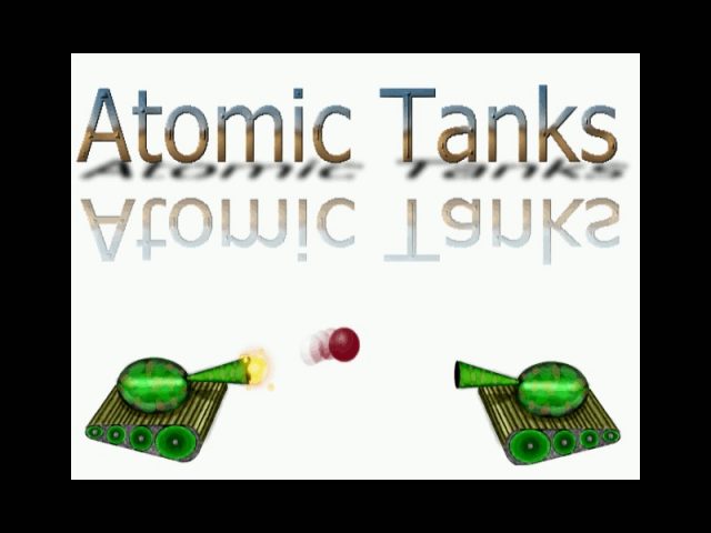 Atomic Tanks  title screen image #1 