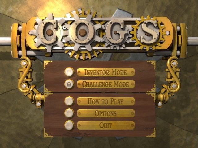 Cogs title screen image #1 