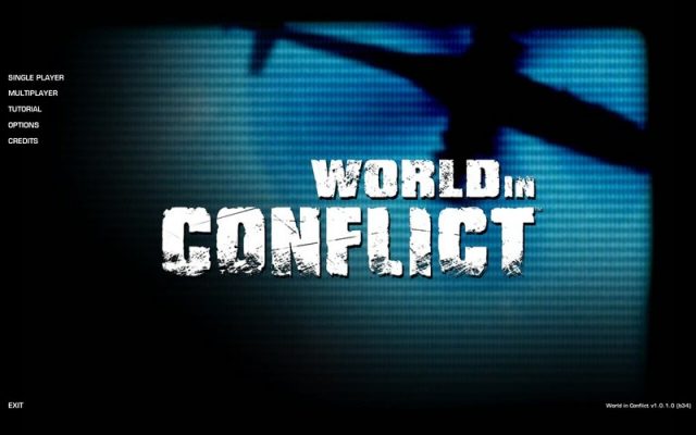World in Conflict  title screen image #1 