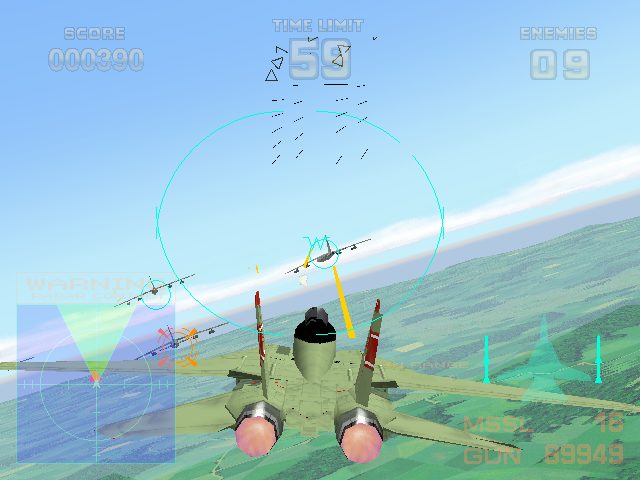 Air Combat in-game screen image #1 
