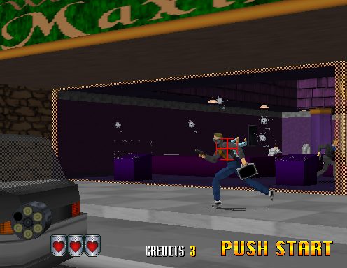 Virtua Cop 2 in-game screen image #1 