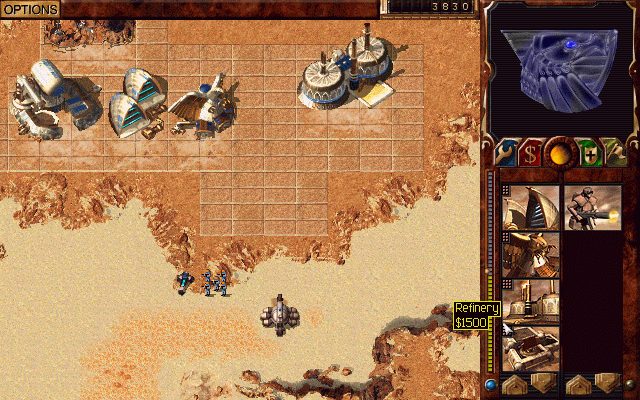 Dune 2000  in-game screen image #2 