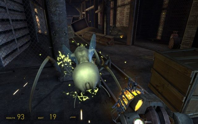 Half-Life 2: Episode Two  in-game screen image #1 Acid Antlion, one of the new enemies in ep2