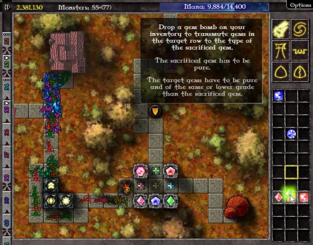 GemCraft - Chapter Zero: Gem of Eternity in-game screen image #2 