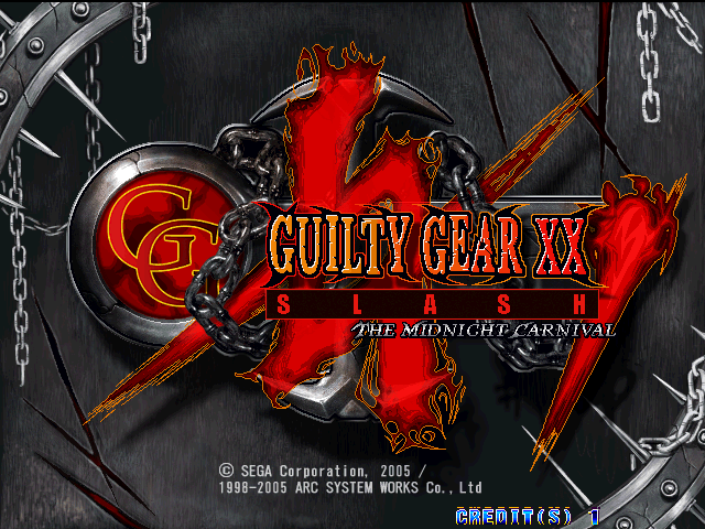 Guilty Gear XX  title screen image #1 