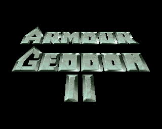 Armour Geddon II  title screen image #1 