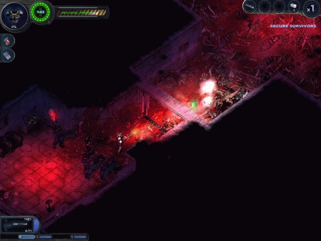 Alien Shooter 2 - Reloaded in-game screen image #1 