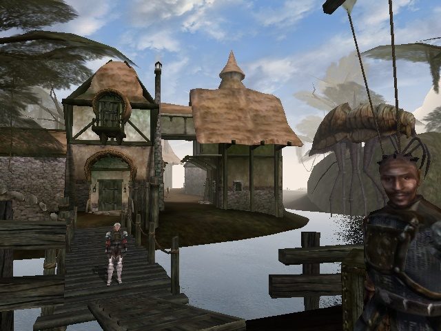 The Elder Scrolls III: Morrowind  in-game screen image #4 Where it all begins