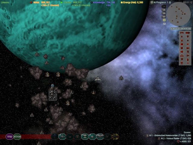 AI War: Fleet Command in-game screen image #1 