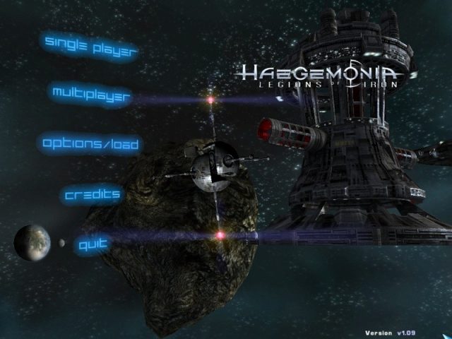 Haegemonia: Legions of Iron  title screen image #1 Main menu
