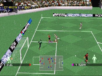 Adidas Power Soccer '98 in-game screen image #3 