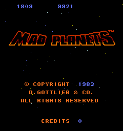 Mad Planets title screen image #1 