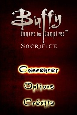 Buffy the Vampire Slayer: Sacrifice title screen image #1 