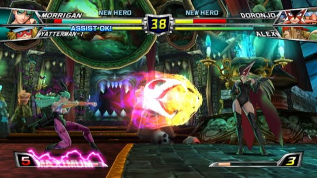 Tatsunoko Vs Capcom : Cross Generation of Heroes  in-game screen image #5 