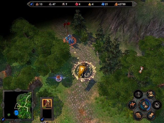 Heroes of Might and Magic V: Tribes of the East  in-game screen image #2 