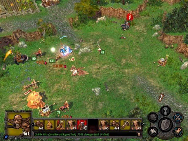 Heroes of Might and Magic V: Tribes of the East  in-game screen image #1 