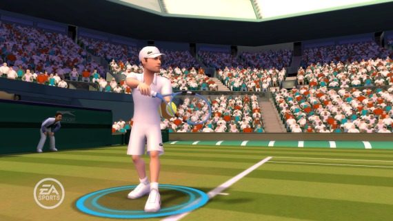 Grand Slam Tennis in-game screen image #1 